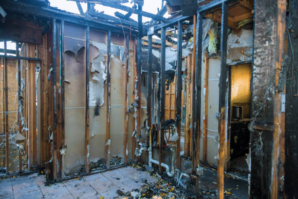 Professional Emergency Fire Cleanup technician working in Blowing Rock, NC